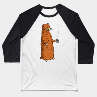 Morning cat Baseball T-Shirt